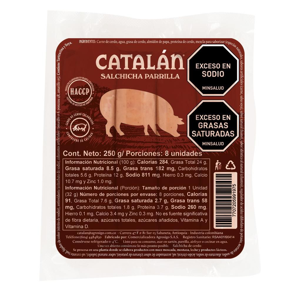 Salchicha CATALAN  (250  gr) img #1
