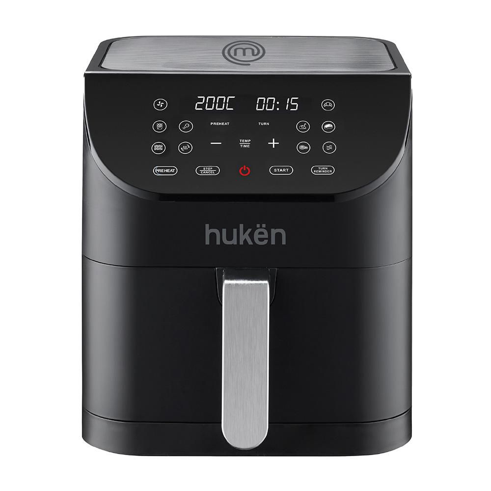 Freidora de aire Masterchef by HUKEN 6 Lt Digital Negro MKAF6BLACK img #1