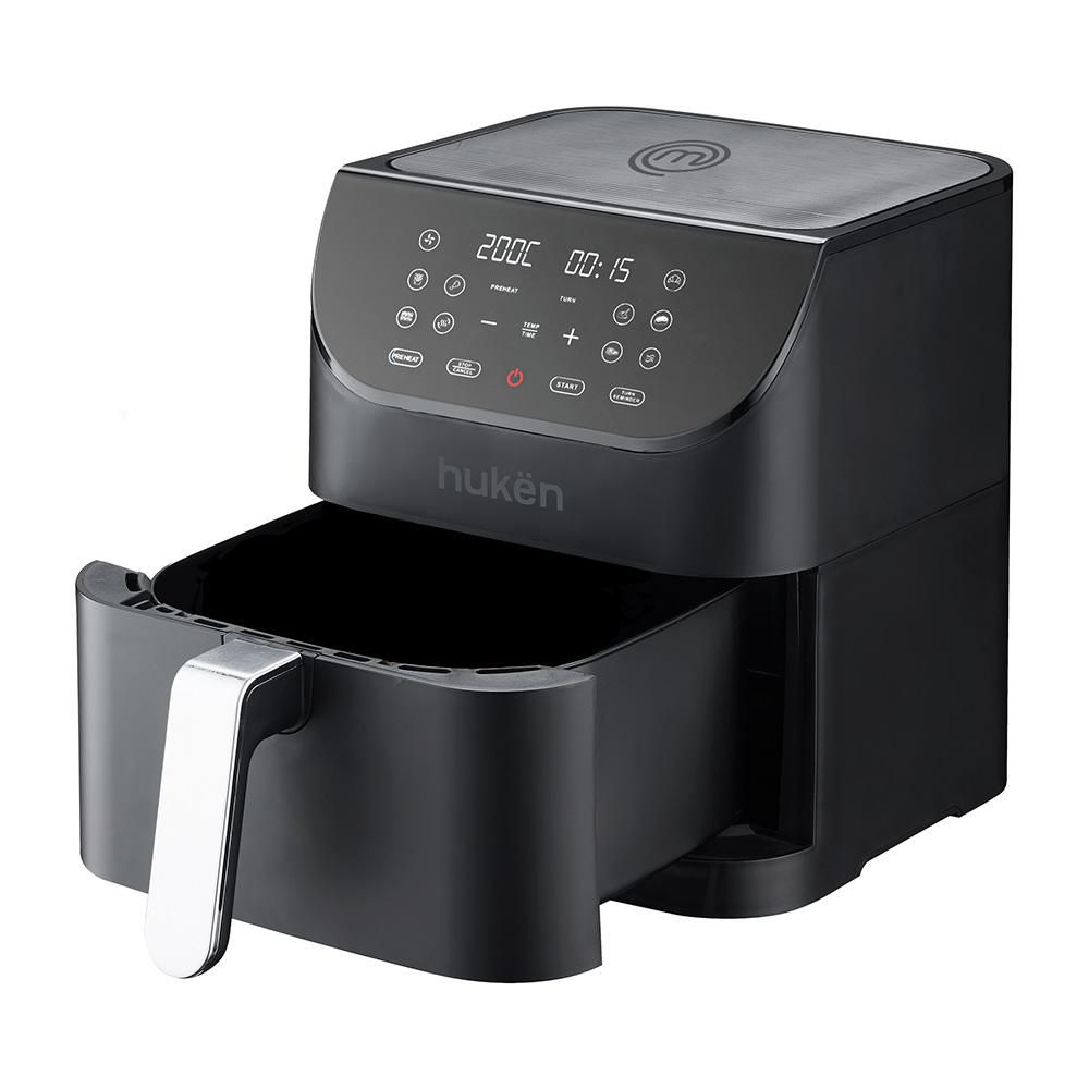 Freidora de aire Masterchef by HUKEN 6 Lt Digital Negro MKAF6BLACK img #3
