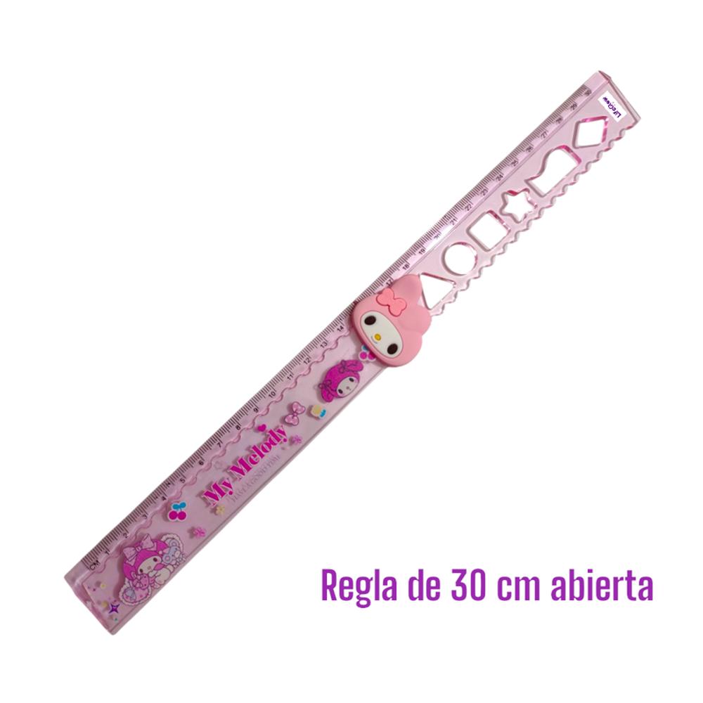 Regla Plegable Escolar Kawaii 30Cm img #4