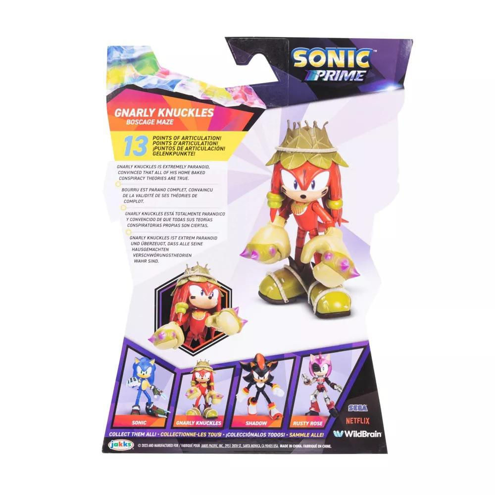 Figura De Acción Sonic Prime Gnarly Knuckles img #5
