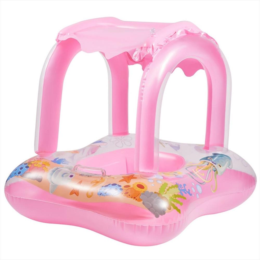 Bote Flotador Techo Intex 56581 Original Para Bebé Rosa img #1