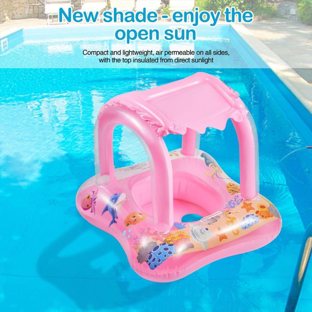 Bote Flotador Techo Intex 56581 Original Para Bebé Rosa img #4