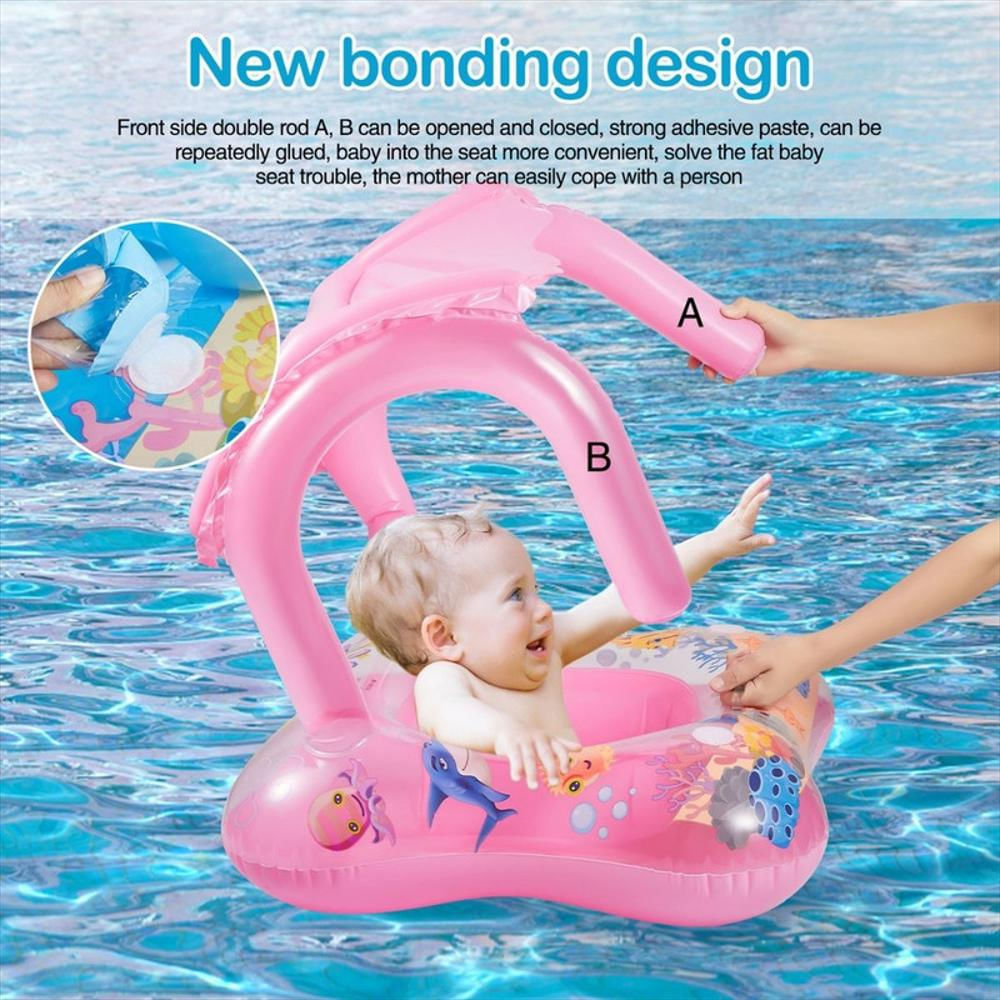 Bote Flotador Techo Intex 56581 Original Para Bebé Rosa img #5