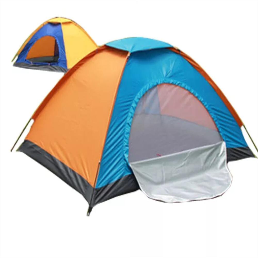 Carpa Campig 4 Personas Campar Aire Libre Tela Impermeable img #2