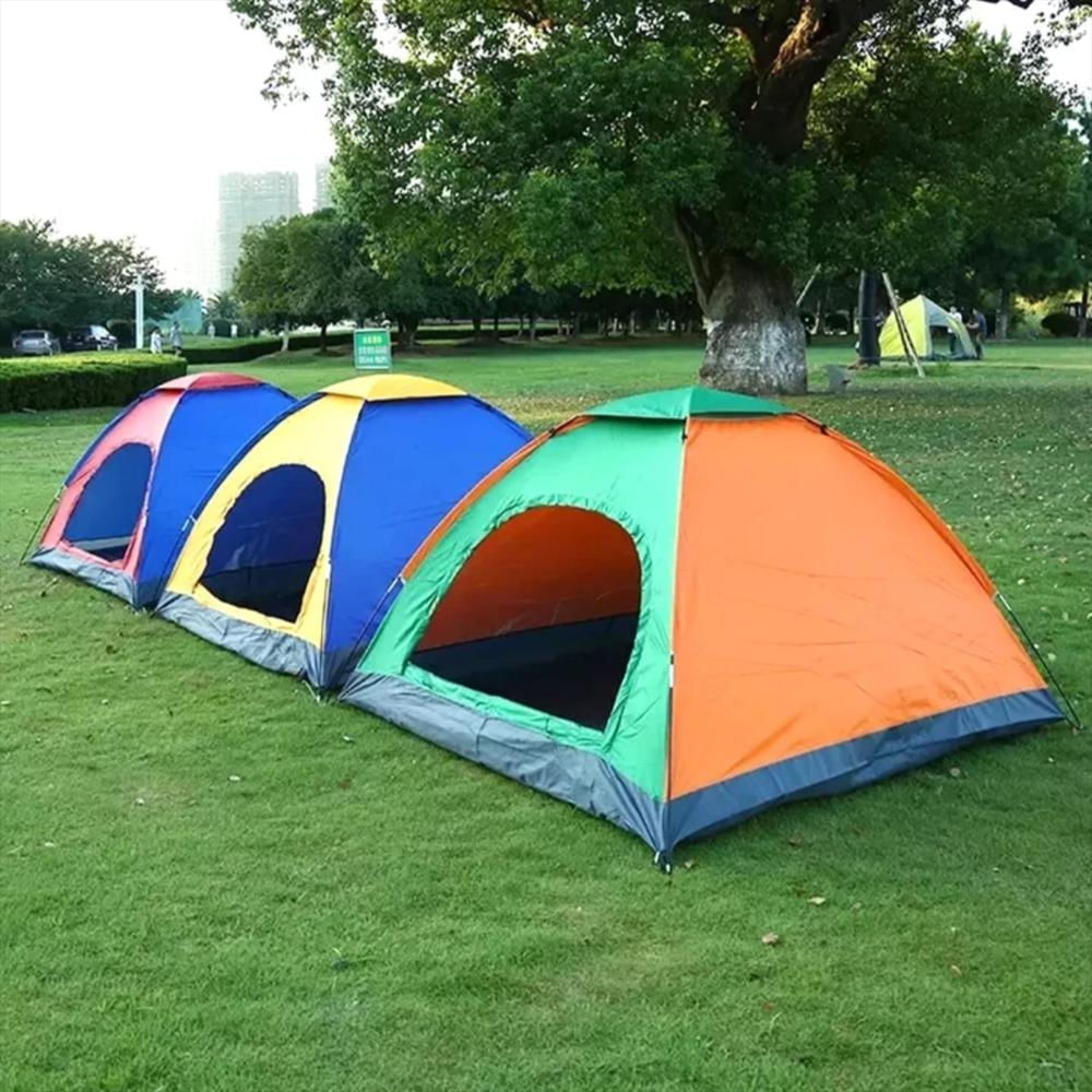 Carpa Campig 4 Personas Campar Aire Libre Tela Impermeable img #4