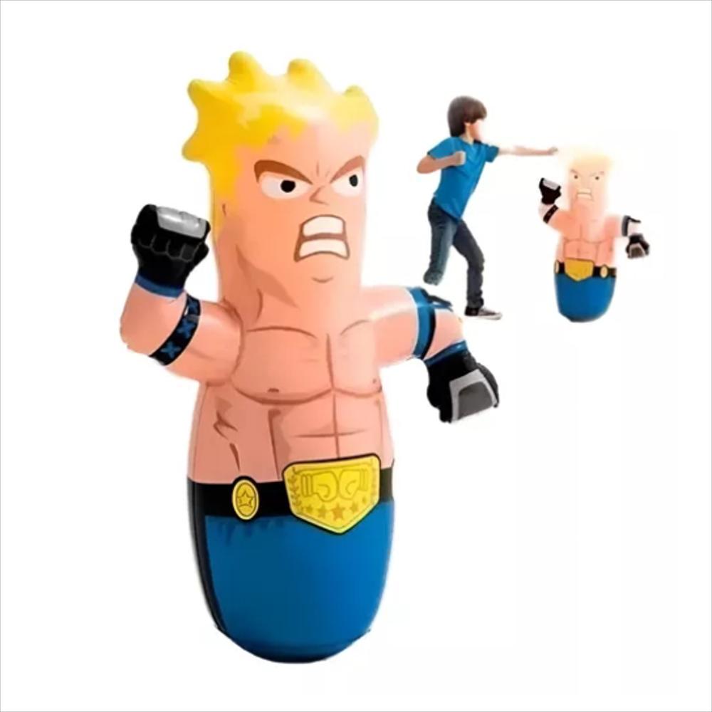 Muñeco Inflable Punching Bag Boxeador Para Niño img #2