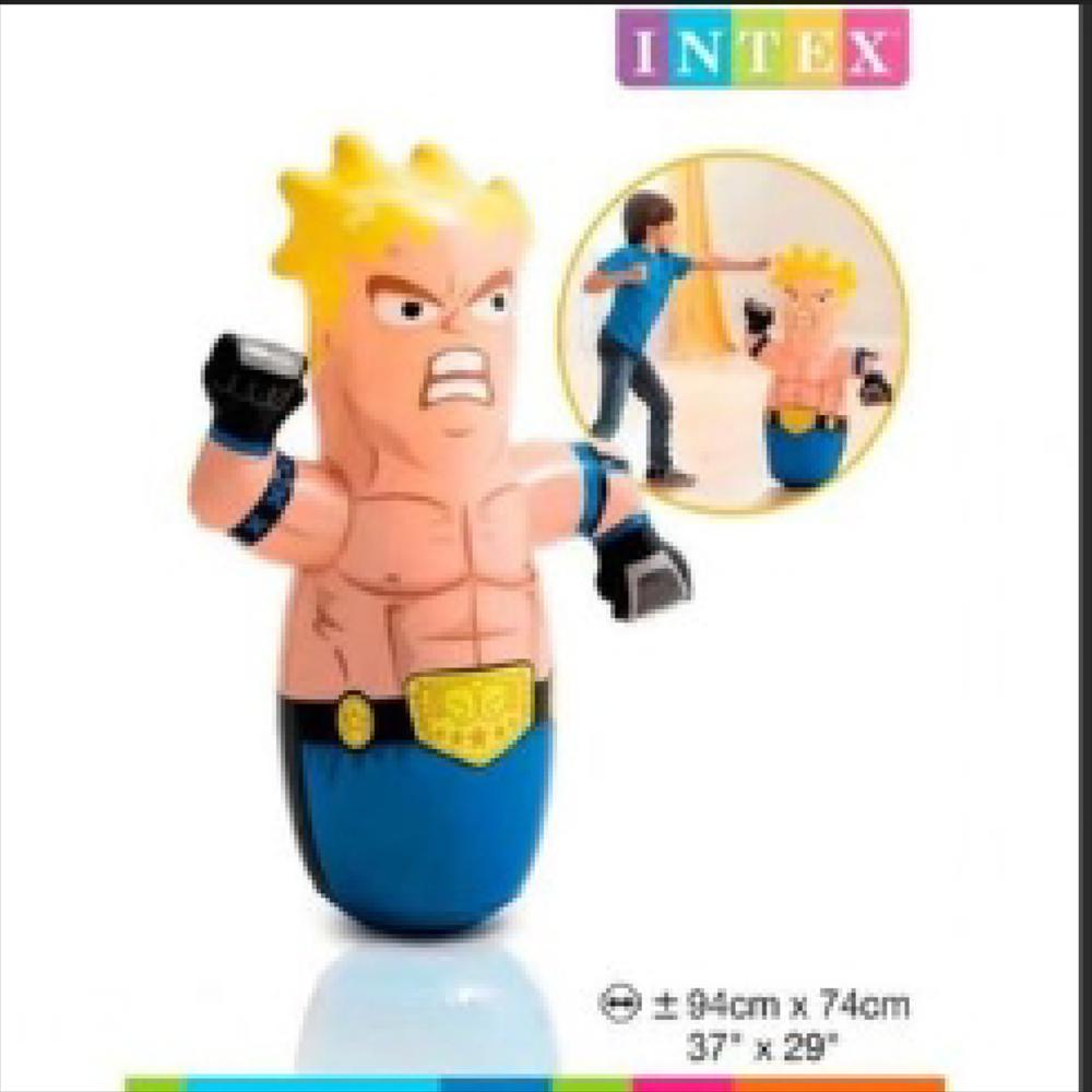 Muñeco Inflable Punching Bag Boxeador Para Niño img #3