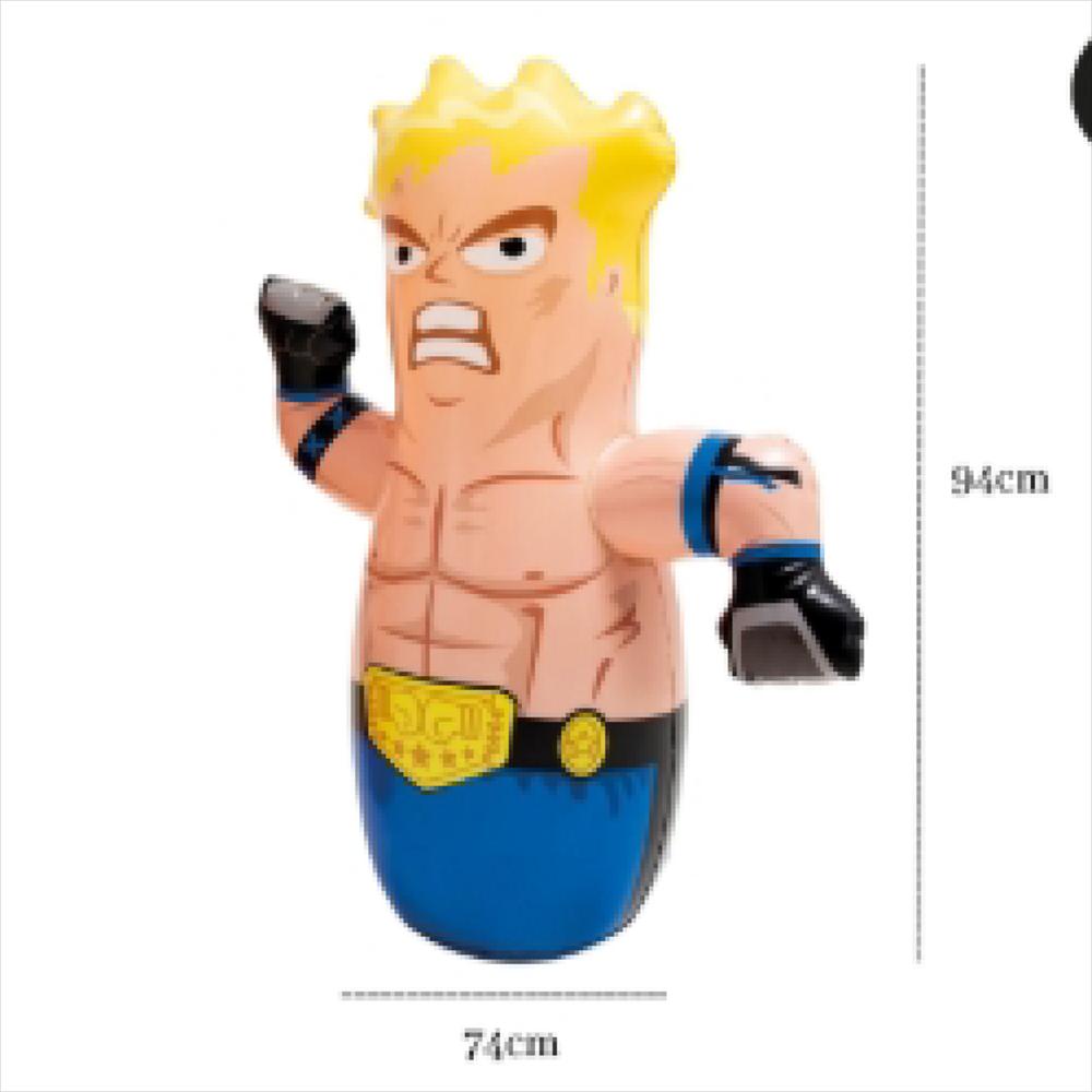 Muñeco Inflable Punching Bag Boxeador Para Niño img #4