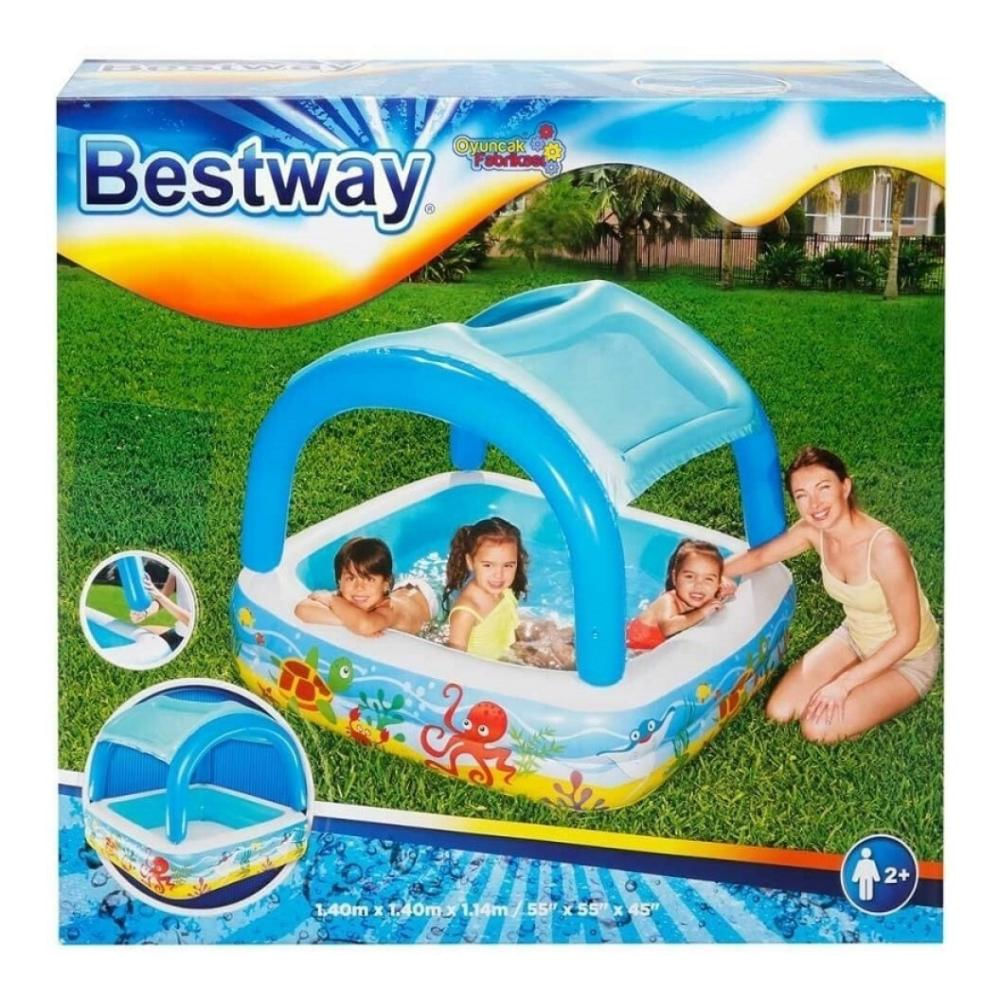 Piscina Inflable Niños Con Techo Bestway img #2
