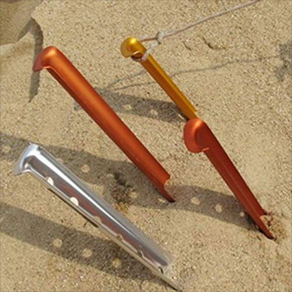 Hjh Exterior Productos Paquete De 6 Naranja Estacas. img #3