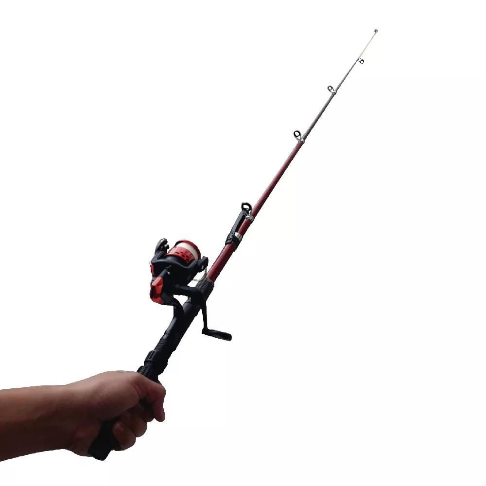 Caña De Pescar D 2.10 Metros + Carrete Pesca Deporte Camping img #2