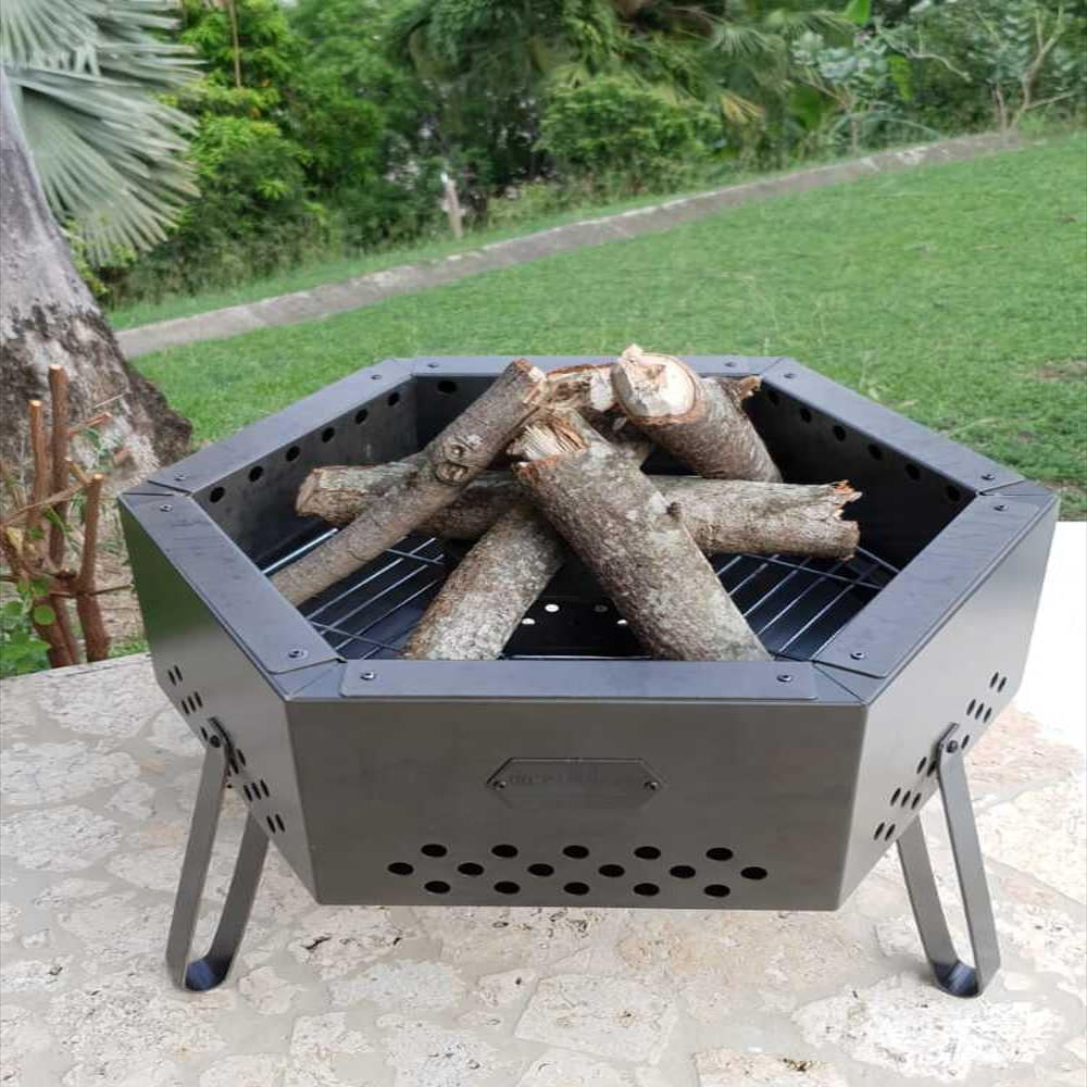 Fogata Al Aire Libre Chimenea Portátil img #3