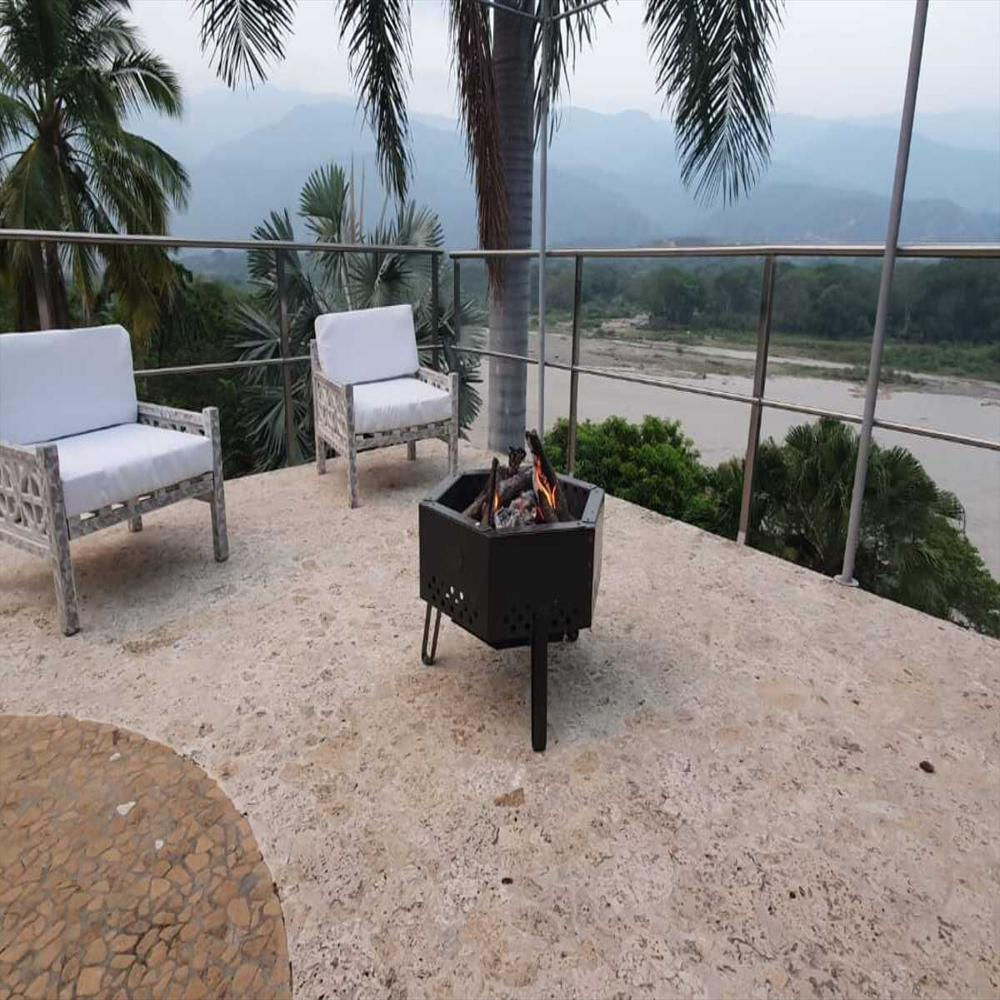 Fogata Al Aire Libre Chimenea Portátil img #4