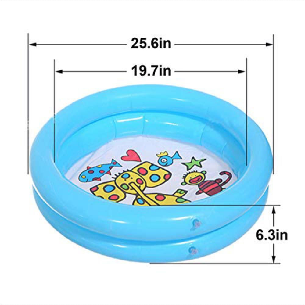 Piscinas Inflables Familiares Sobre El Suelo (25 X 25 Pulgadas) img #3