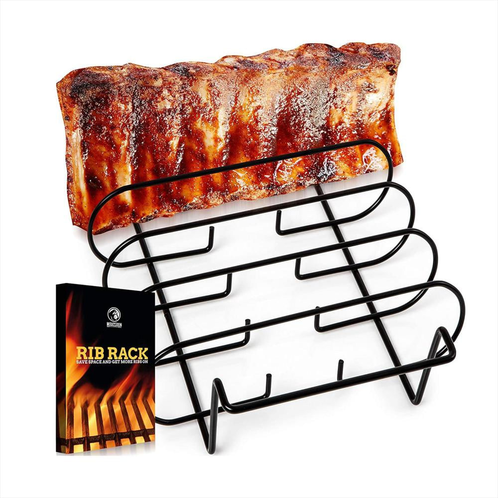 Rejilla Rack Separador Para Costillas Parrilla Asar Ahumar img #1