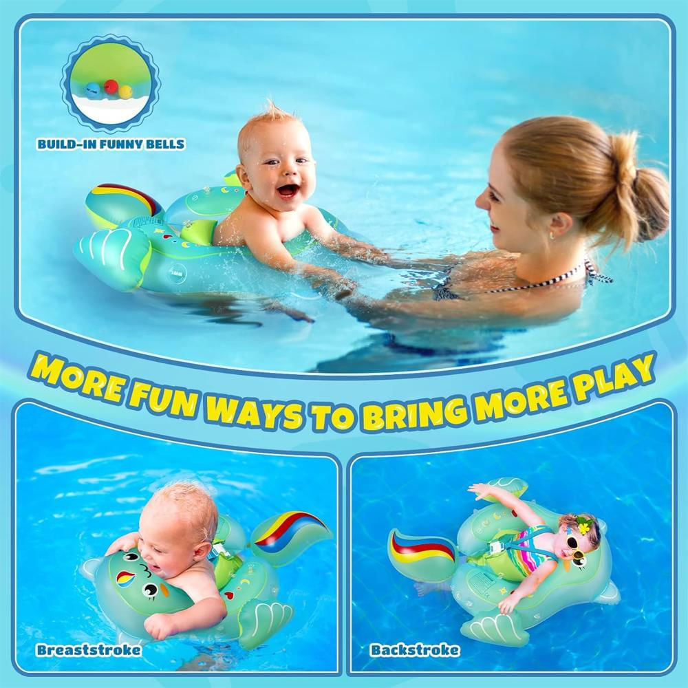 Flotador Para Bebé Con Toldo Protector Solar Upf50+ Talla L (12 36 Meses) img #5