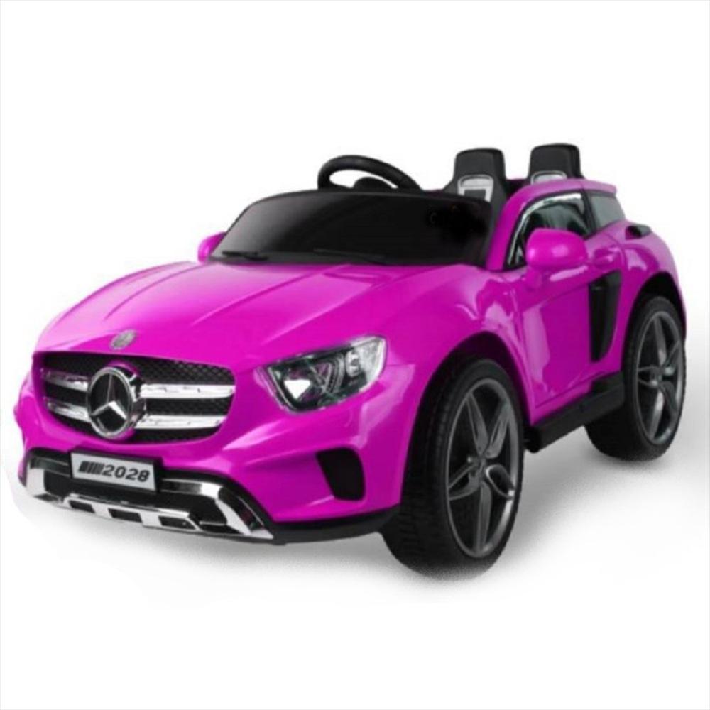 Carro Infantil Batería Eléctrico Mercedes Benz 4X4 Fucsia Ref. 8008 img #1