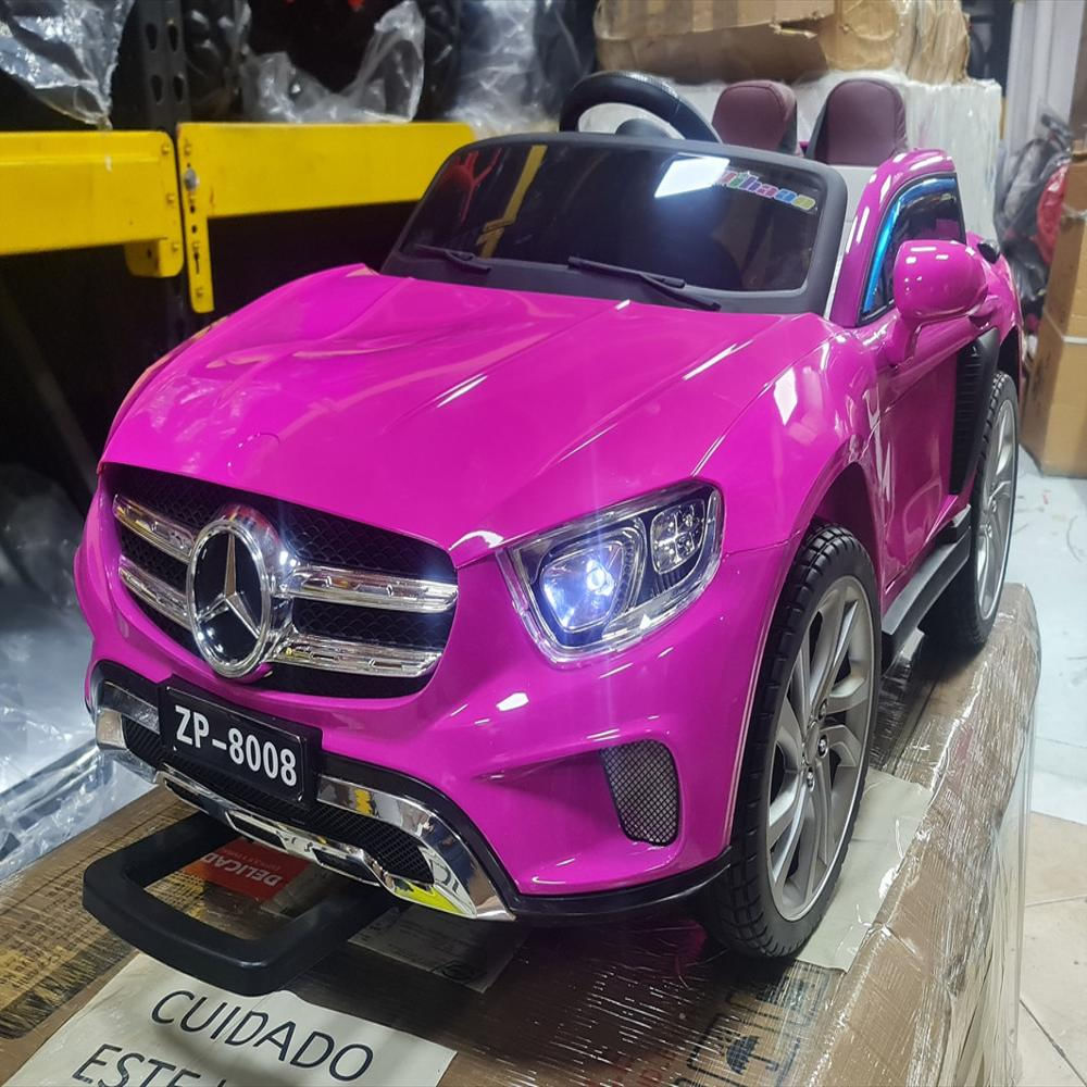 Carro Infantil Batería Eléctrico Mercedes Benz 4X4 Fucsia Ref. 8008 img #3