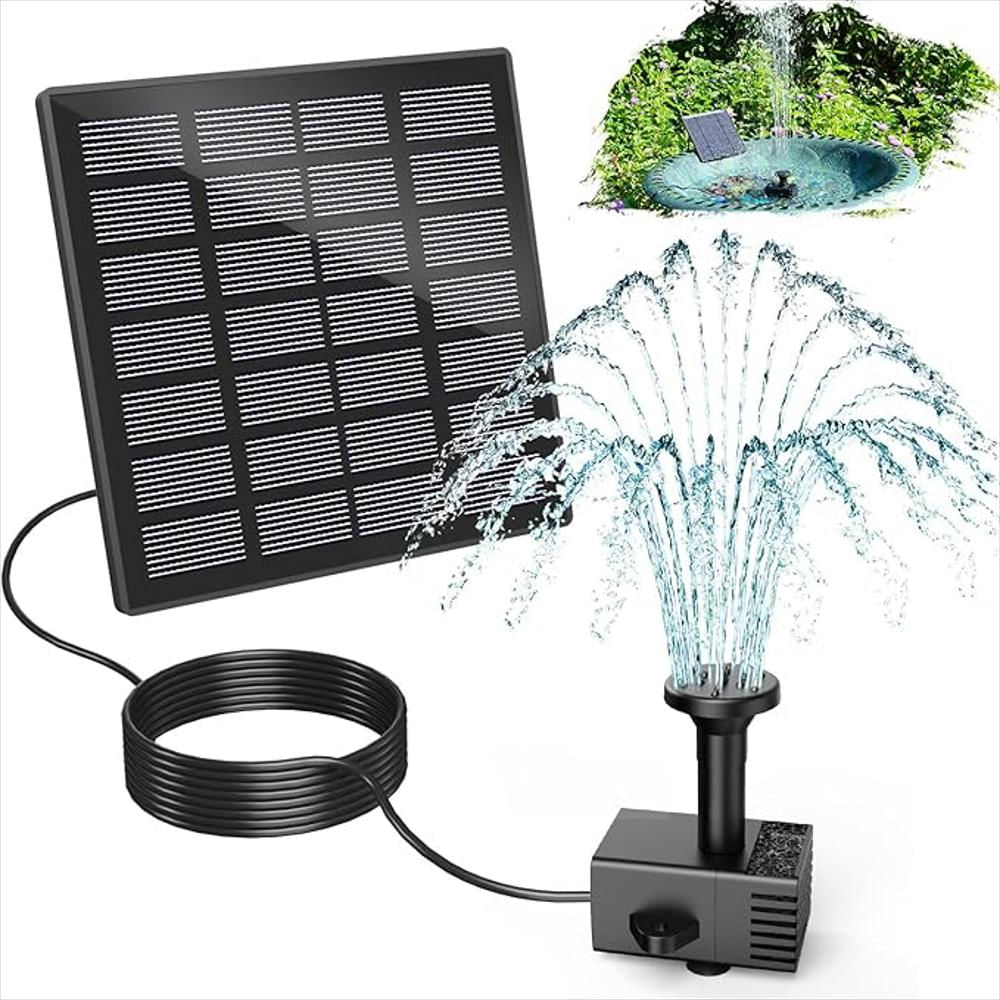 Fuente Solar Con Panel 1.8 W Bomba Solar 3M img #1