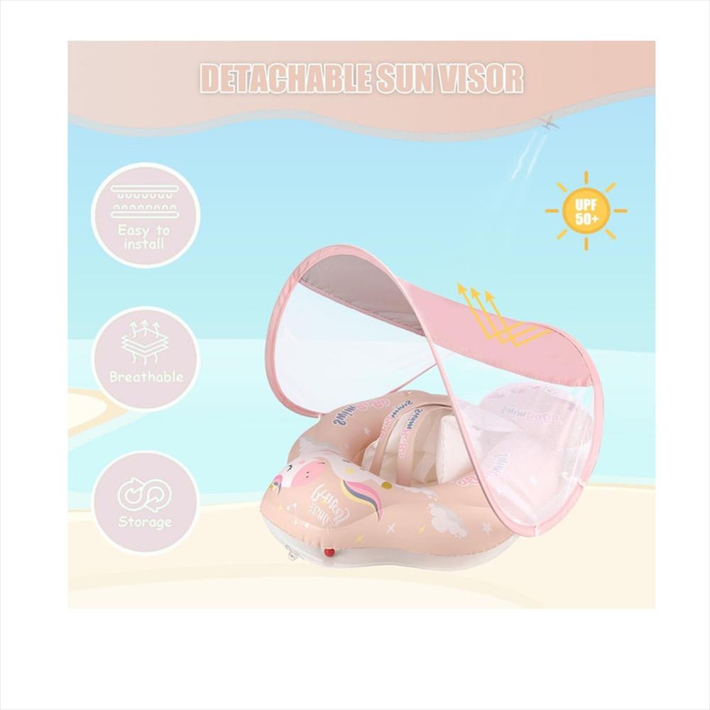 Flotador Techo Bebe Bebé Toldo Niña Con Protección Uv img #2