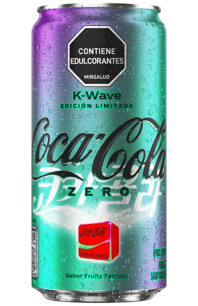 Gaseosa Coca Cola ZERO kwave en lata (269  ml) img #2
