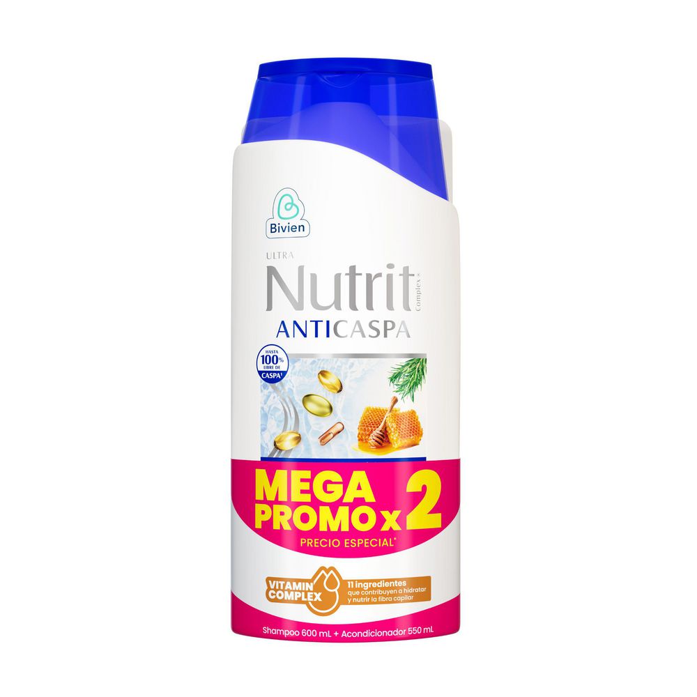 Shampoo NUTRIT Shampoo Anticaspa (1150  ml) img #1