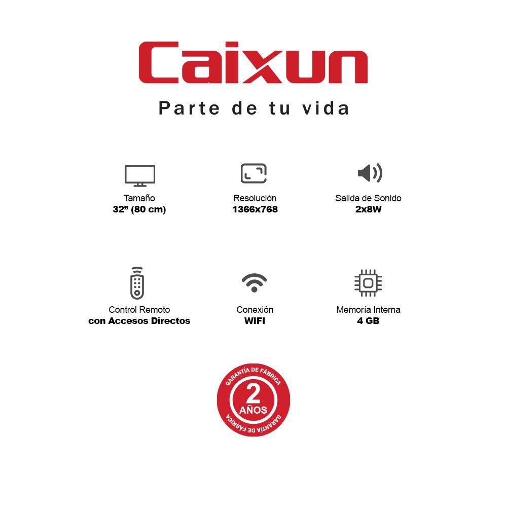 Televisor CAIXUN 32 pulgadas  Hd img #6
