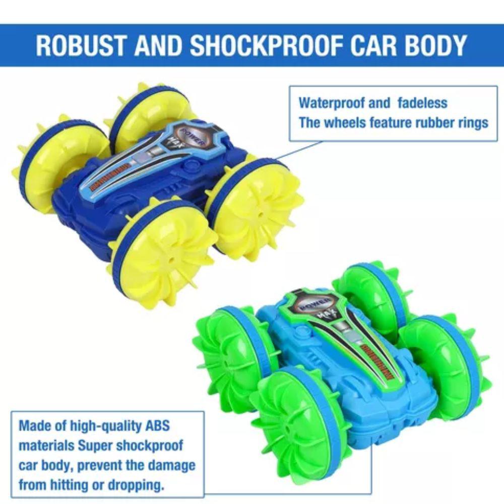 Carro Control Remoto Rc Anfibio 2 En 1 Recargable Giro 360 img #3