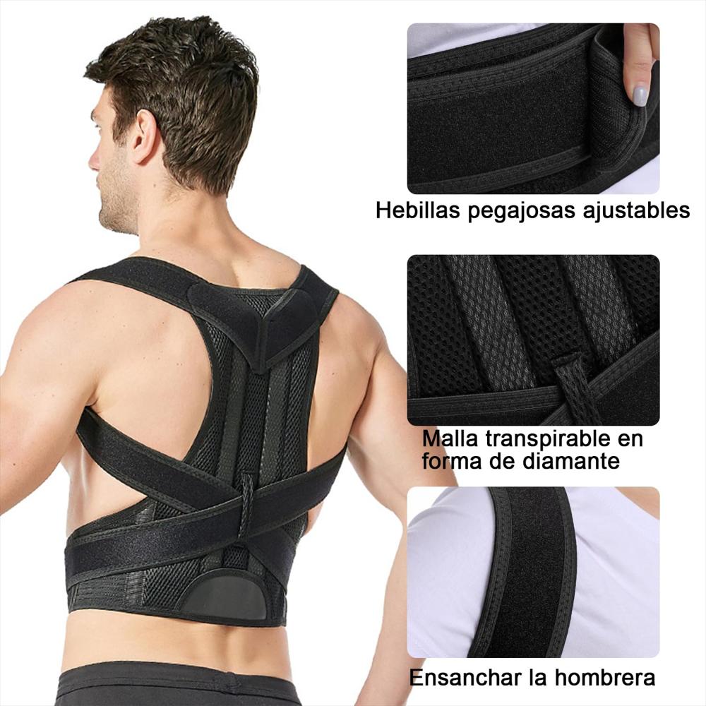 Corrector De Espalda Talla M, Mejora Tu Postura Naturalmente img #3