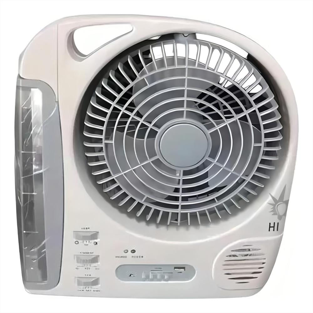 Ventilador Recargable Con Panel Solar, Aire Fresco En Cualquier Lugar img #2