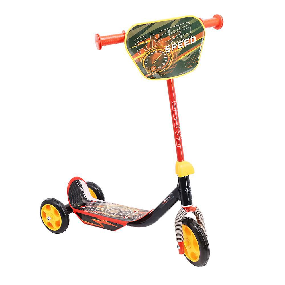 Scooter Micro 3 Ruedas  Rojo & Negro RACER MARCA EXCLUSIVA 11076R img #1