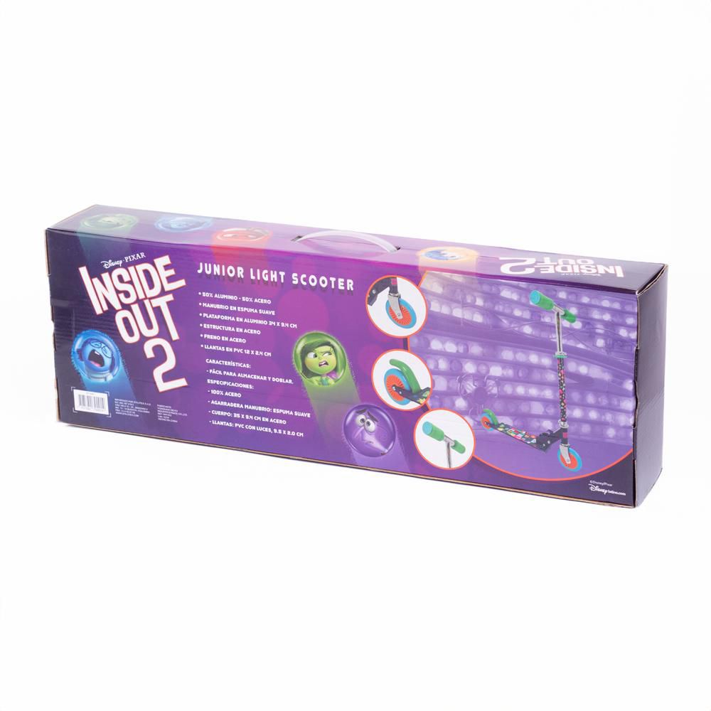 Patineta Plegable Junior 2 Ruedas Intensamente 2 LICENCIAS ZS79291 img #7