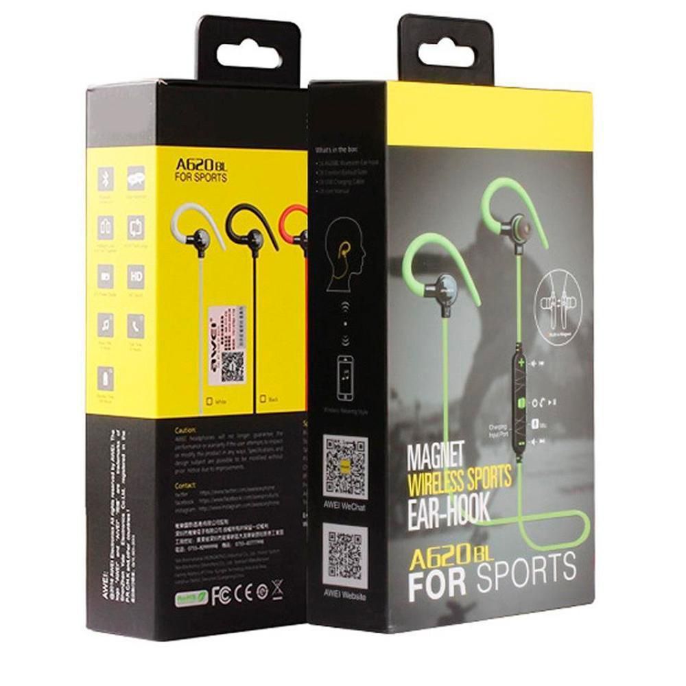 AUDÍFONOS CON GANCHO A620BLR AWEI CMK000026 img #4