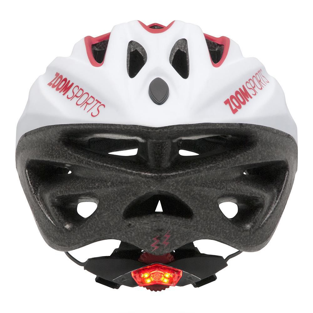 CASCO BIKE BLANCO ROJO ZOOM Z0122 img #2