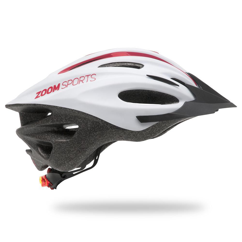 CASCO BIKE BLANCO ROJO ZOOM Z0122 img #4