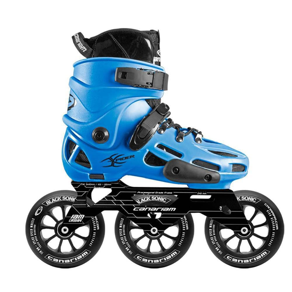 Patines Canariam Xpider Chasis Rex 3X110 Azul T 40 41 img #1