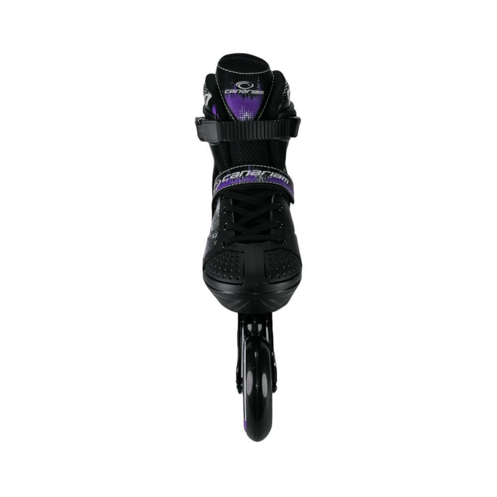 Patines Linea Semiprofesionales Ajustables Ruedas Goma Canariam Roller Team (M 34 Ajustables A 37 Morado) img #3