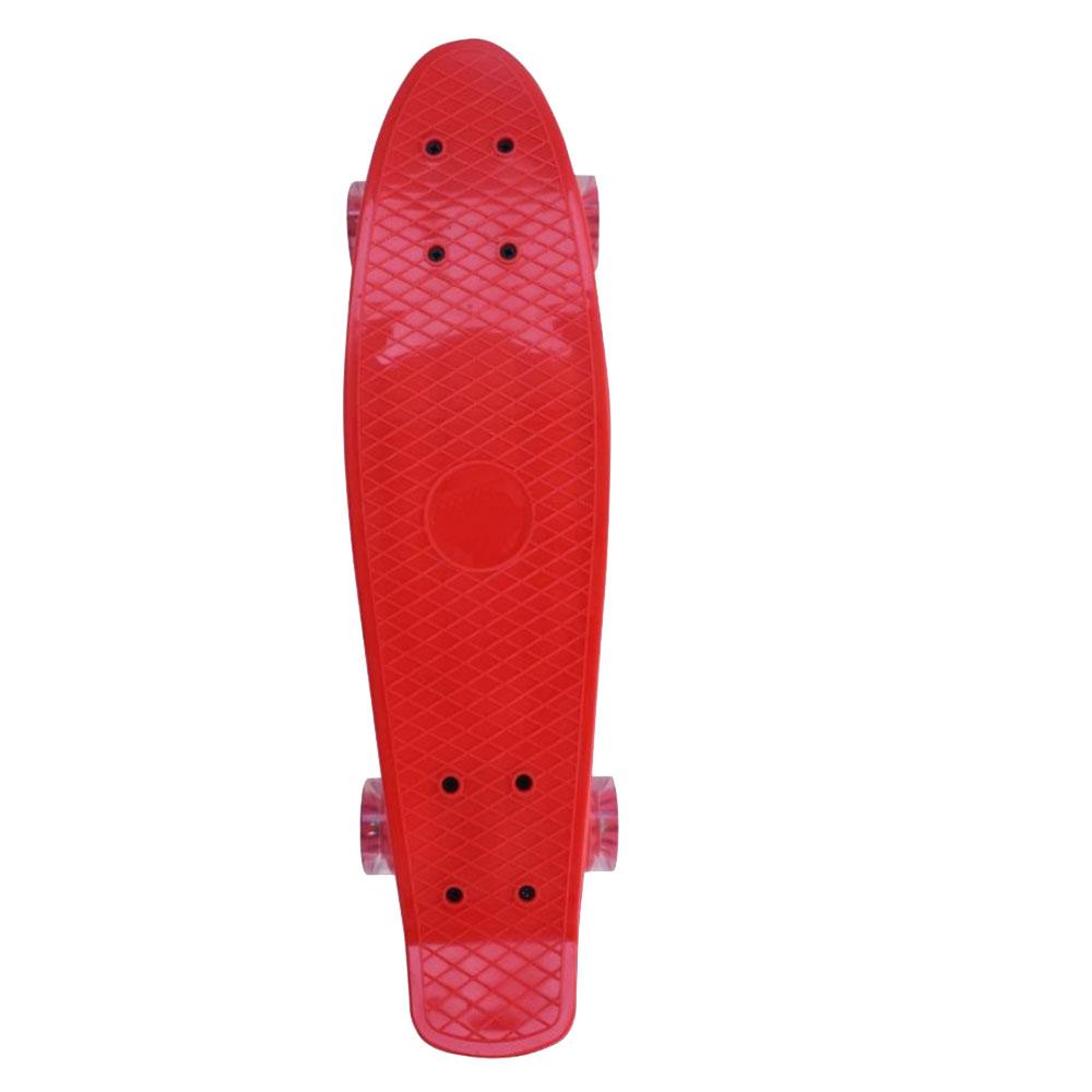 Tablaskate Pequeña Patineta Livian Compacta Equilibrio Rojo img #2