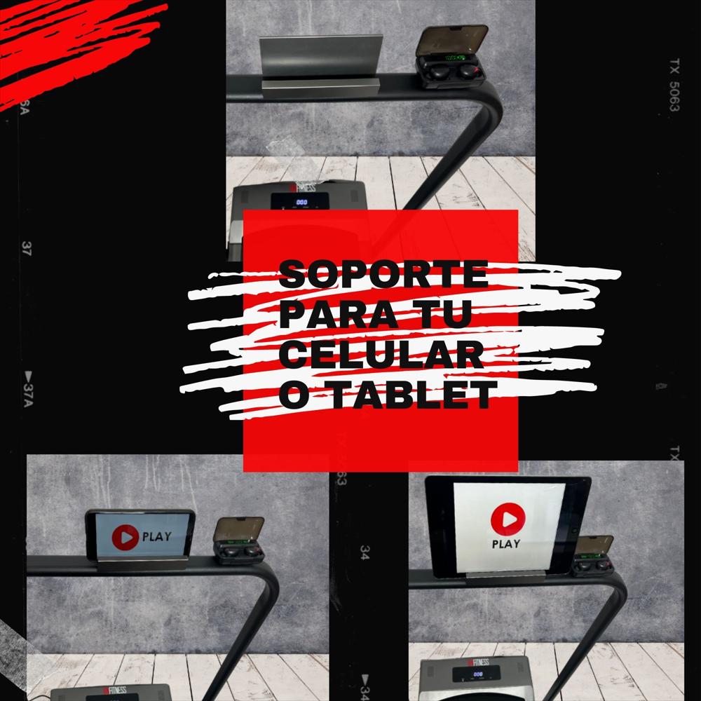 Caminadora Electrica Onfitness Plegable Con Audifonos Bluetooth img #2