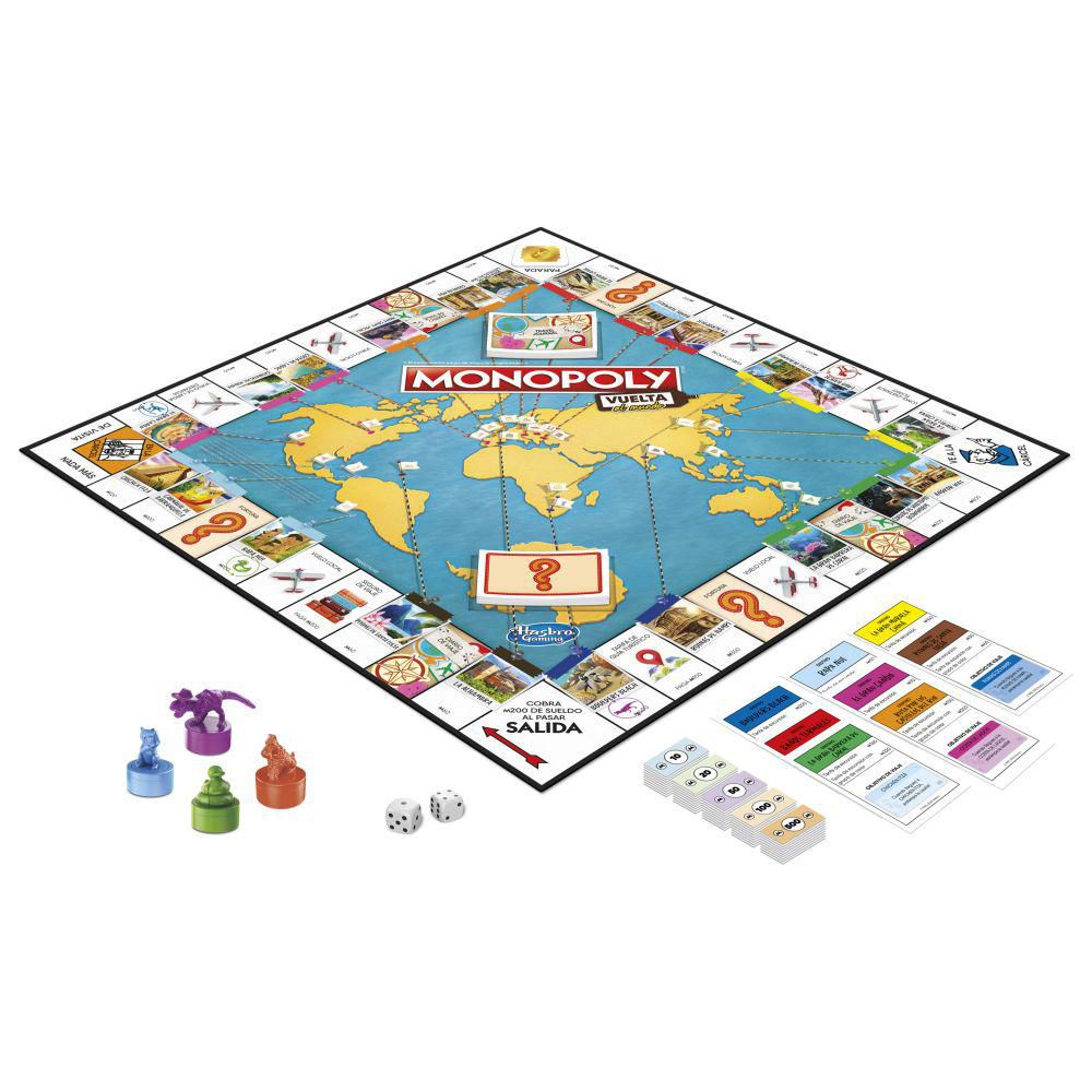Juego De Mesa  World Tour MONOPOLY img #2