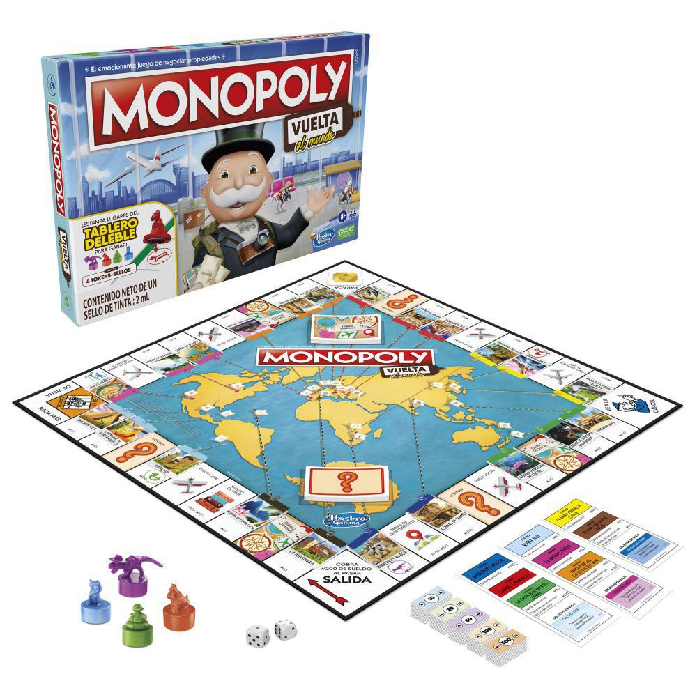 Juego De Mesa  World Tour MONOPOLY img #3