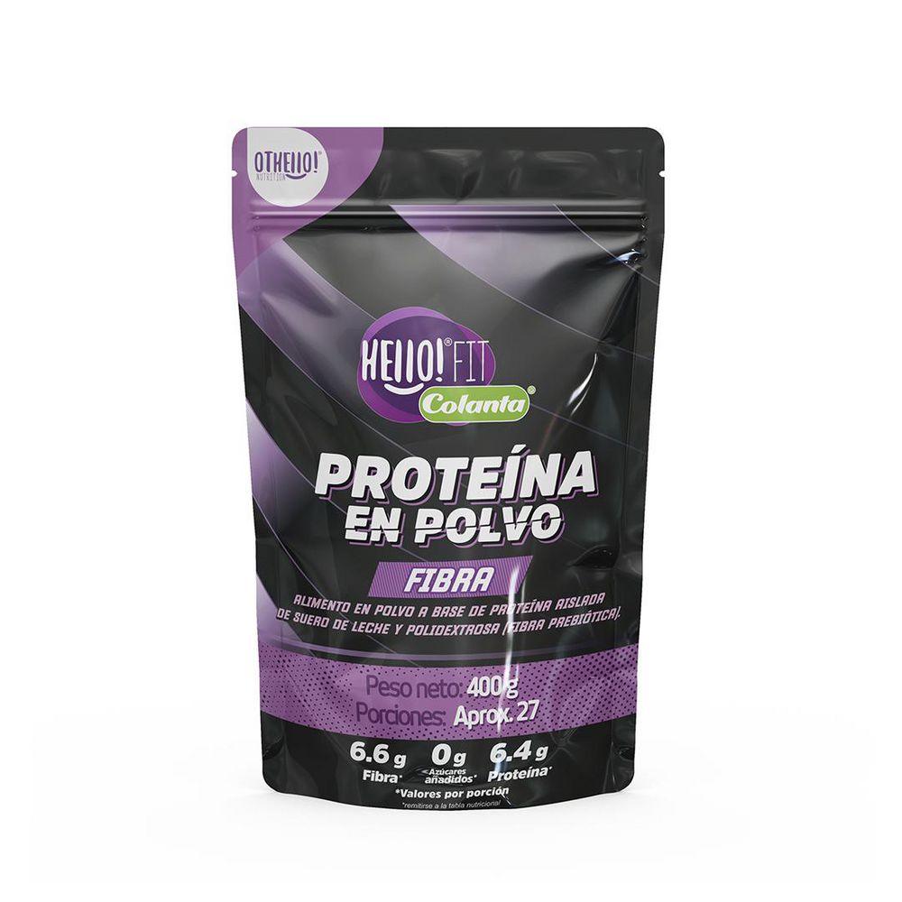 Proteína  COLANTA en polvo fibra fit (400  gr) img #1