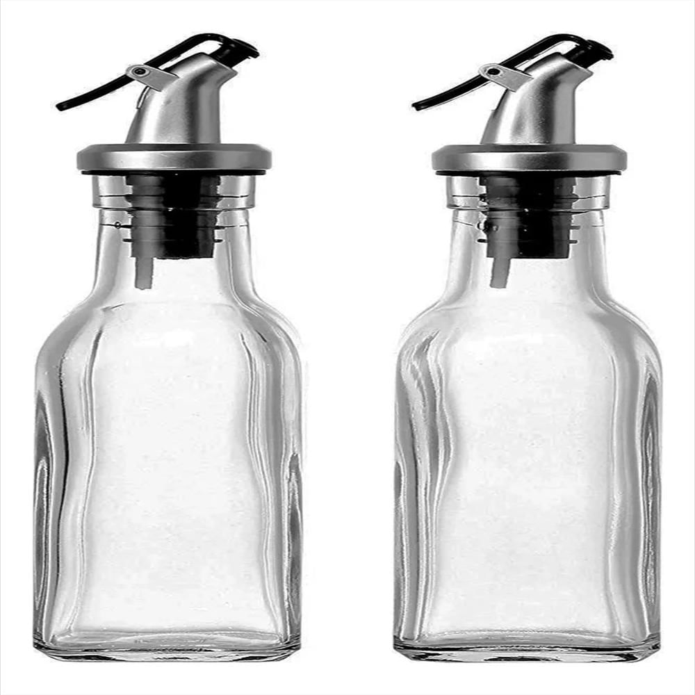 Dispensador Doble De Aceite En Vidrio, Práctico Y Elegante img #4