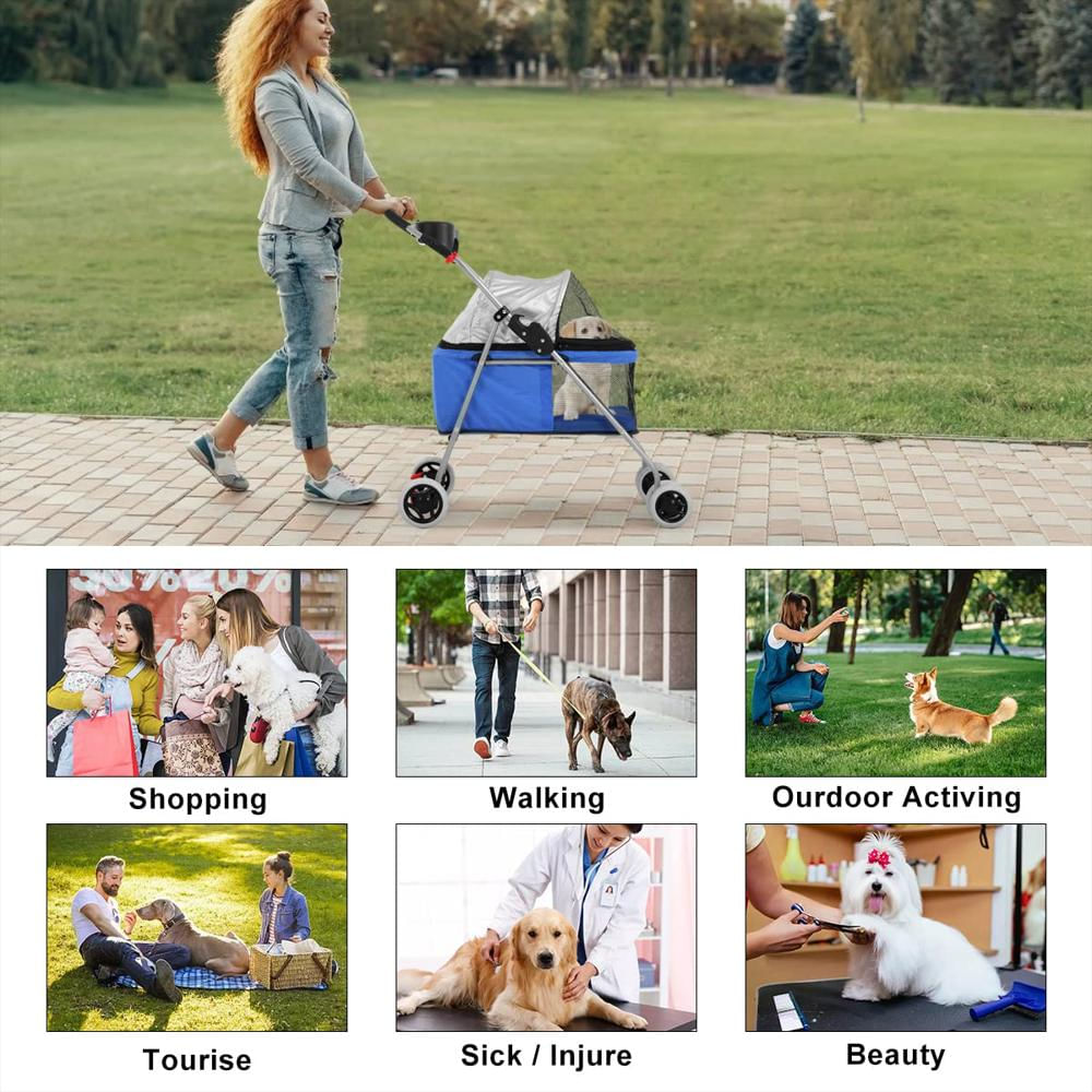 Cochecito Para Mascotas, Ligero, Impermeable Y Fácil De Transportar img #2
