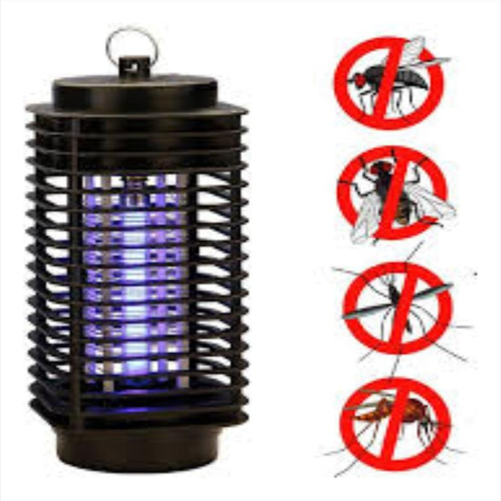 Lámpara Eléctrica Matamosquitos Negra, Protege Tu Hogar img #3