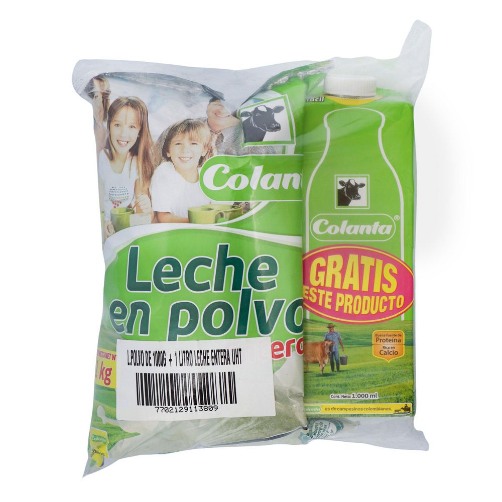 oferta leche COLANTA POLVO ENTERA GTIS LECHE (2000  gr) img #1