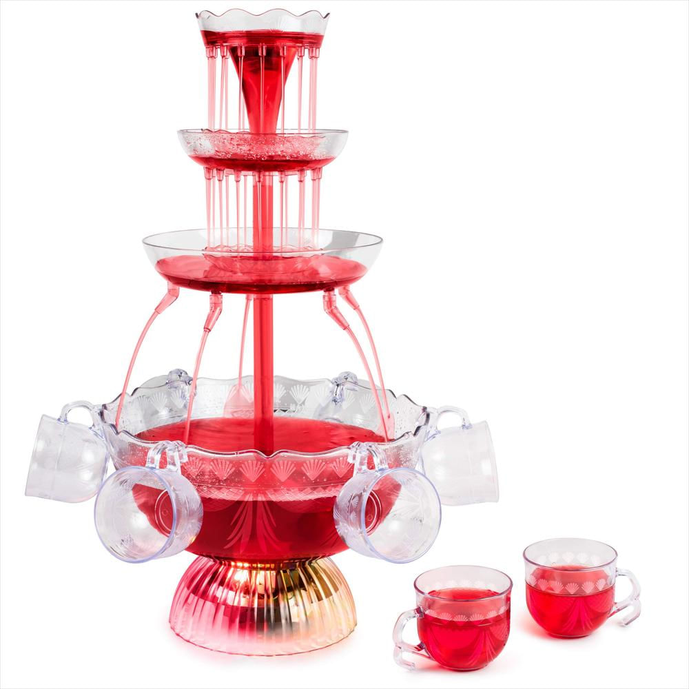 Fantástica Fuente De Bebidas Nostalgia Lpf230 Con 8 Vasos img #1