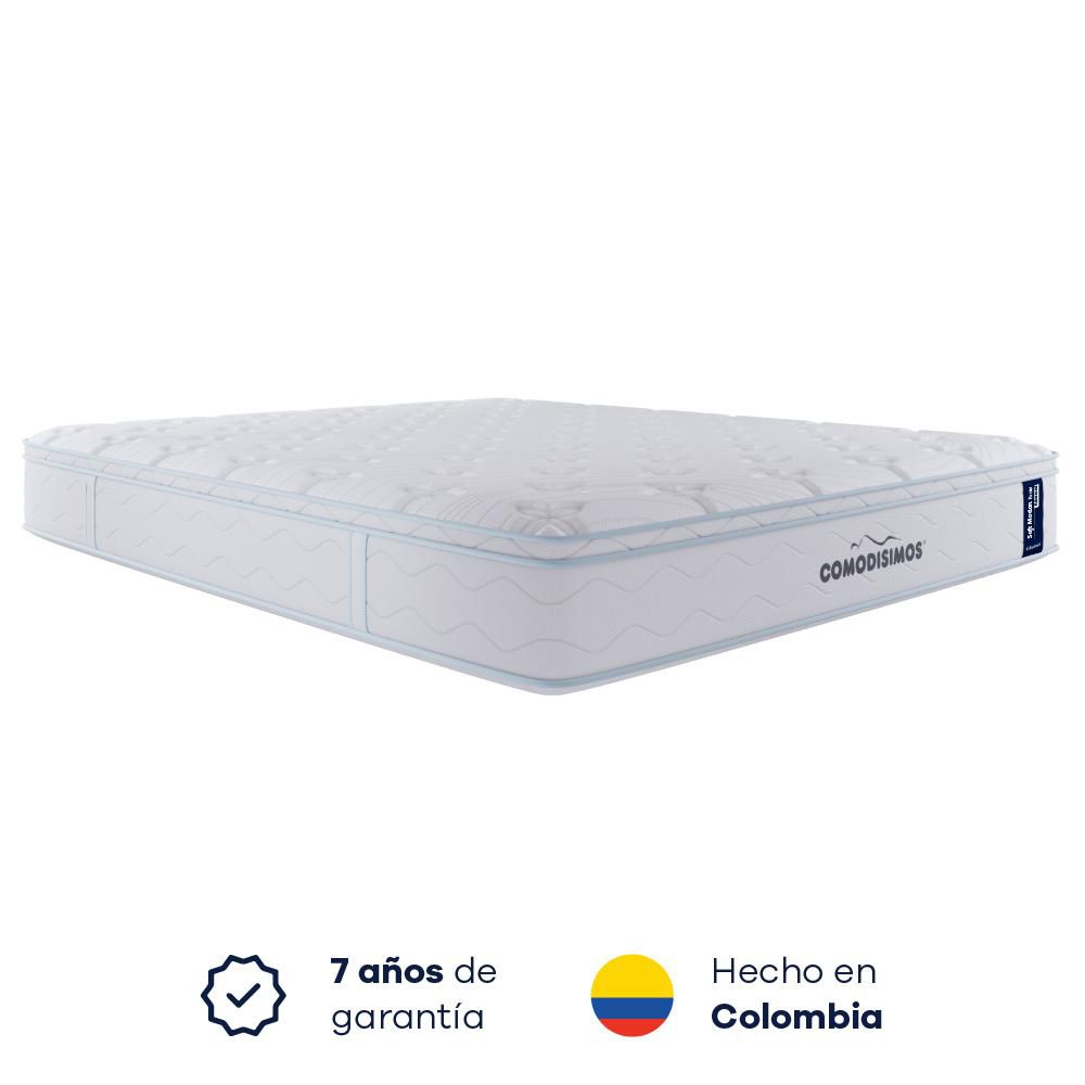 Colchón + Almohada COMODISIMOS Sencillo (100 x 190 cm) Soft Motion Pocket Pocket Suave Protector img #3