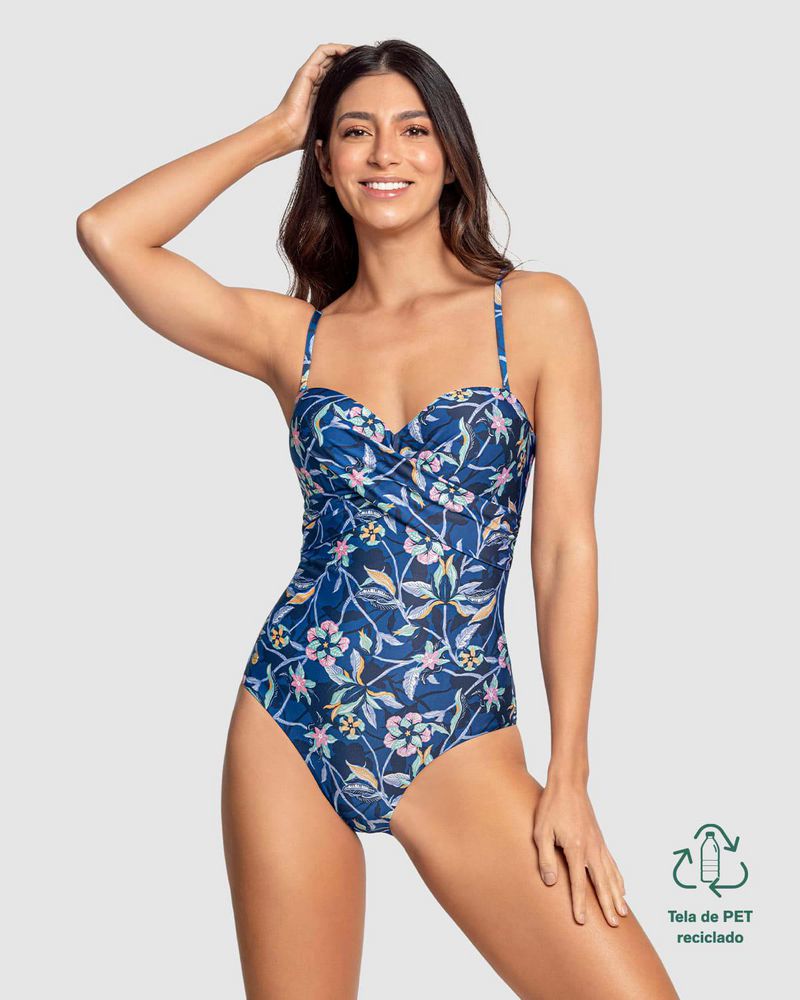 Vestido De Baño 1Pz Control Fuerte LEONISA 19A160N img #1